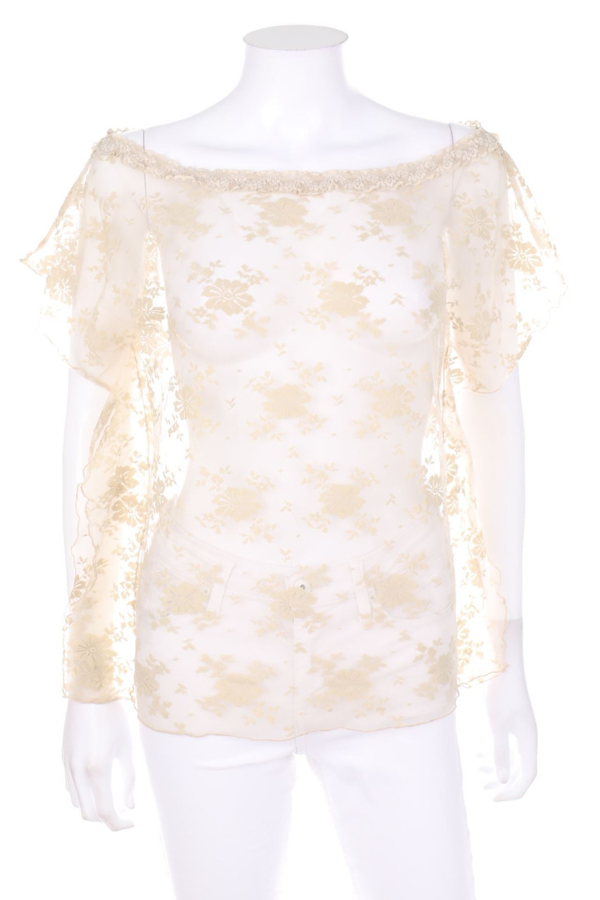 intimissimi - Kurzarm-Shirt aus Spitze - L