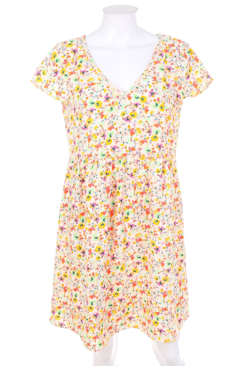 promod - Minikleid mit Blumen-Print - M