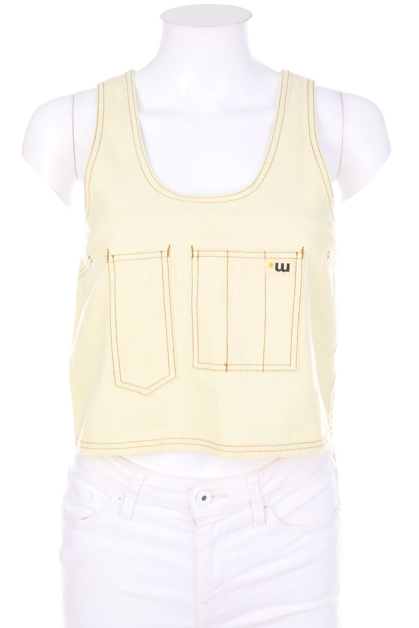 L.F. MARKEY - Crop-Top mit Logo-Patch - D 32