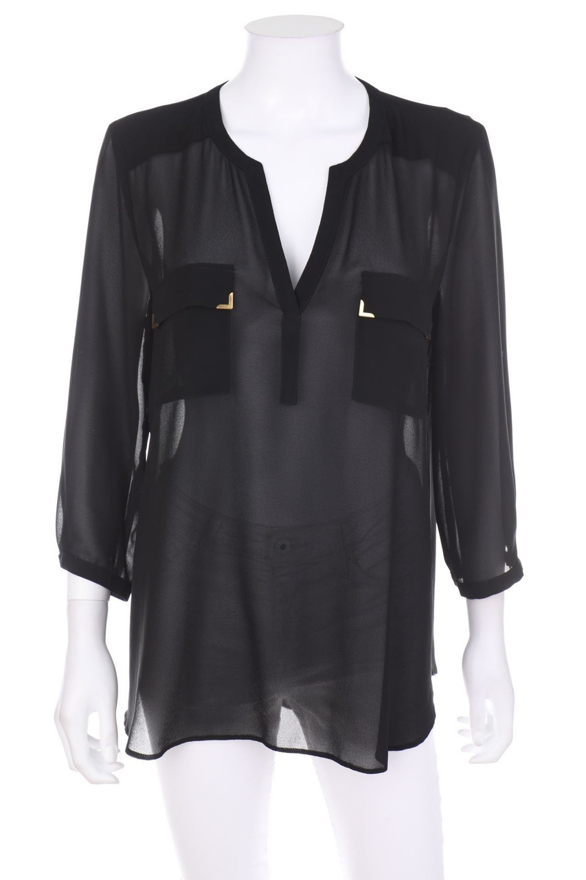 wallis - Bluse mit 3/4-Ärmel mit aufgesetzten Taschen - M