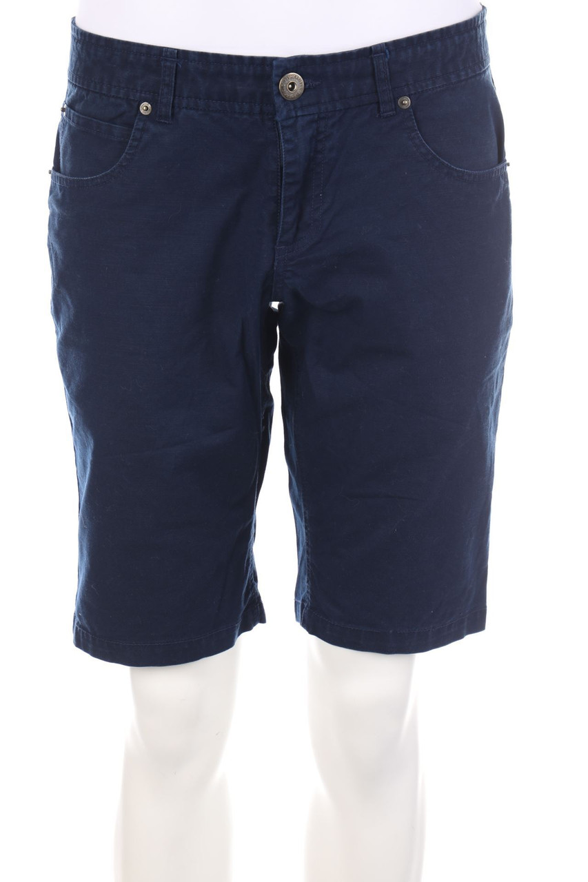 fisherfield - Jeans-Shorts mit Logo-Badge - W32