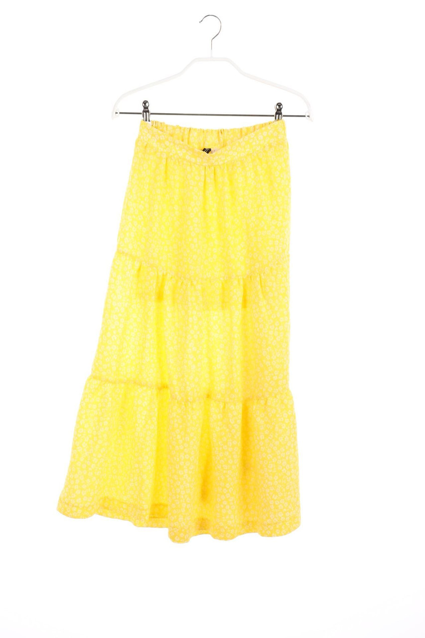 H&M DIVIDED - Volants-Midirock mit Blumen-Print - D 32