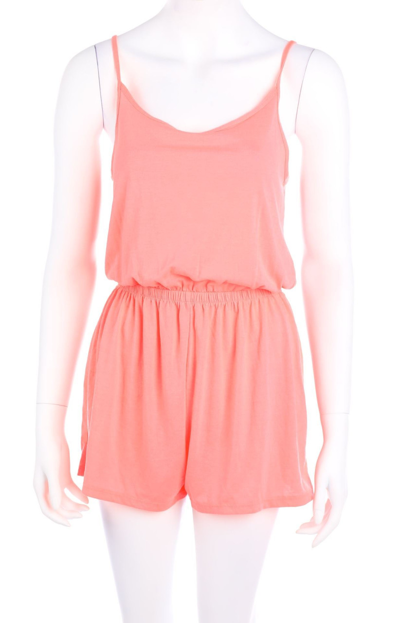 H&M DIVIDED - Neon-Playsuit - S