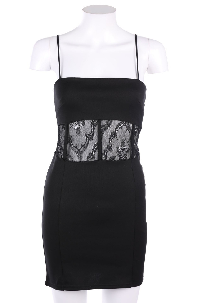 asos - Mini-Party-Kleid mit Spitzen-Einsatz - D 36