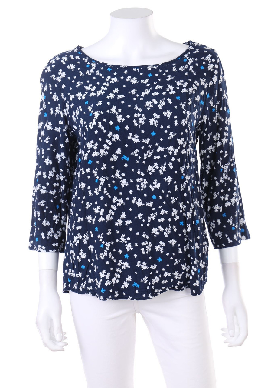 Marc O´Polo - Print-Bluse mit 3/4-Ärmel - D 40