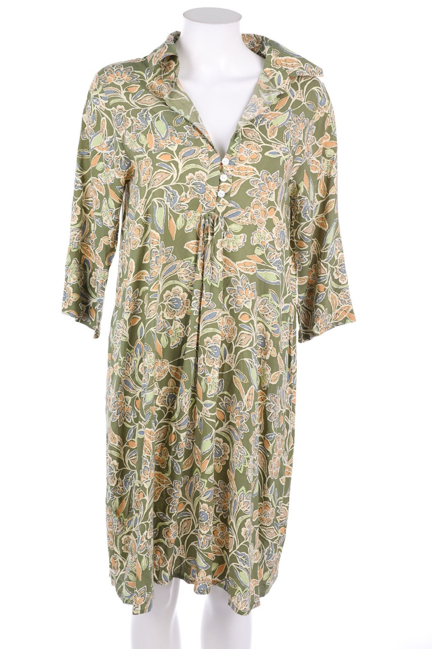 Ohne Label - Kleid mit Blumen-Print - ONE SIZE