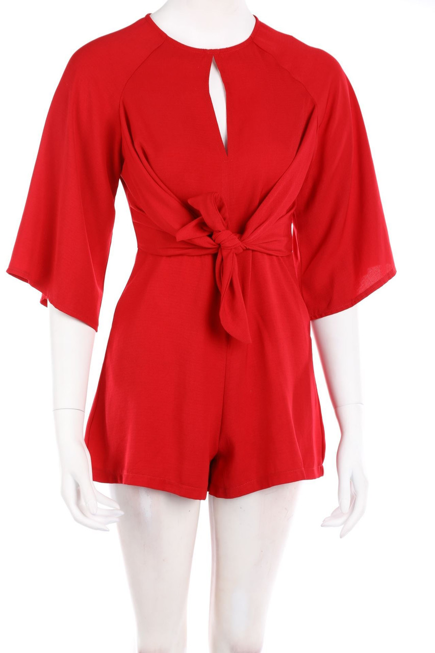 MISSGUIDED - Playsuit zum Knoten - D 32