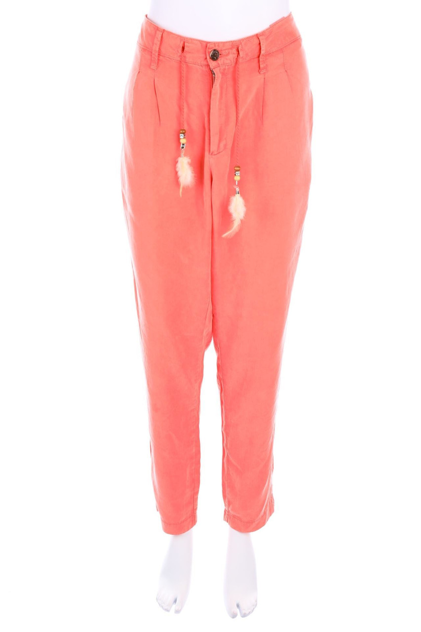 M.O.D Miracle of Denim - High Waist-Hose mit Federn im Boho-Stil - W33