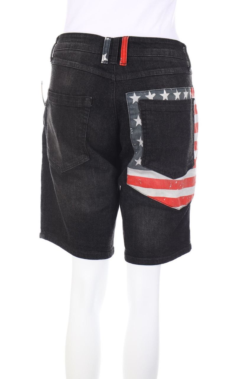 RAINBOW - Distressed Jeans-Shorts - D 40