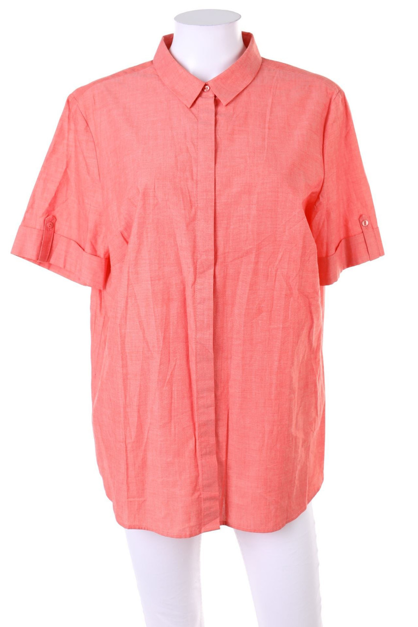 Peter Hahn - Hemd-Bluse mit kurzem Ärmel - D 46