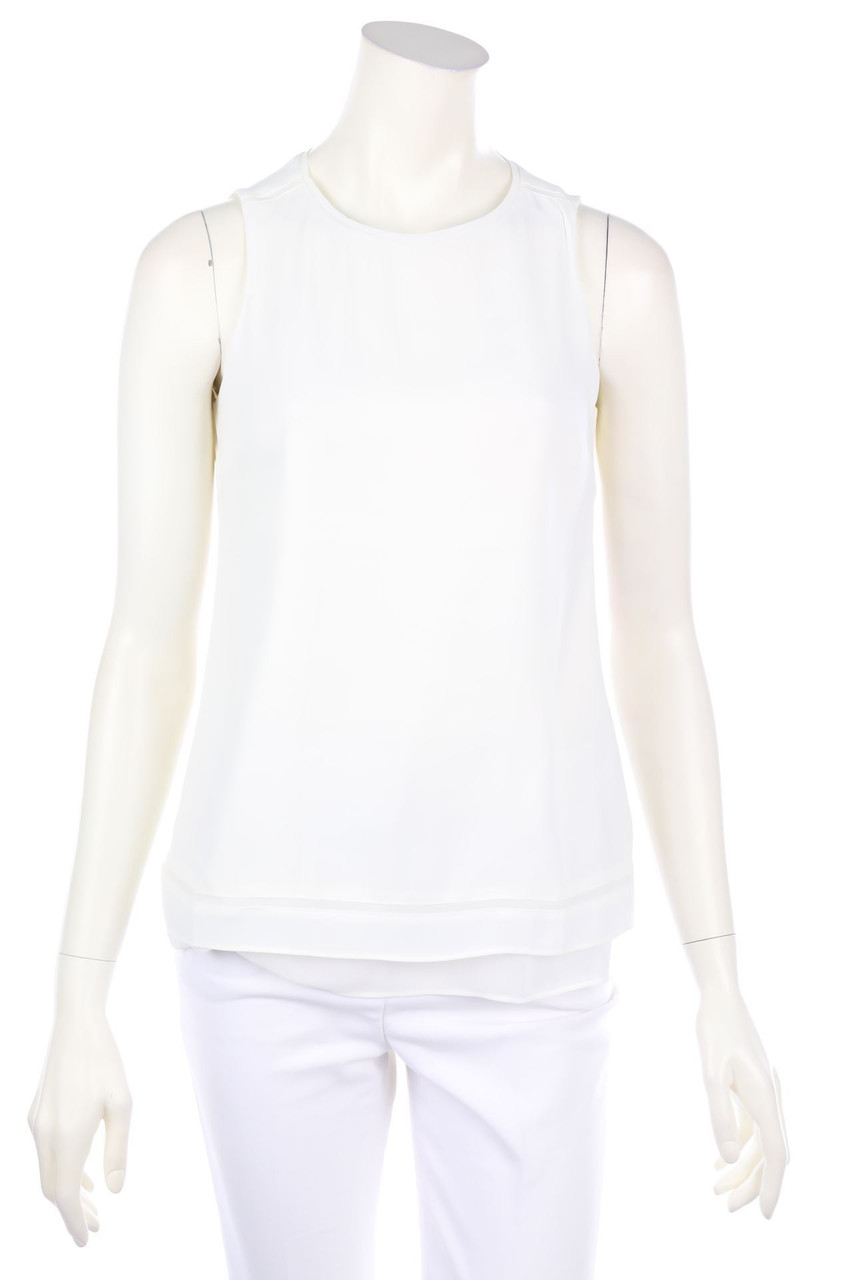 White House Black Market - Clean Chic-Blusentop im Layer Look - XXS