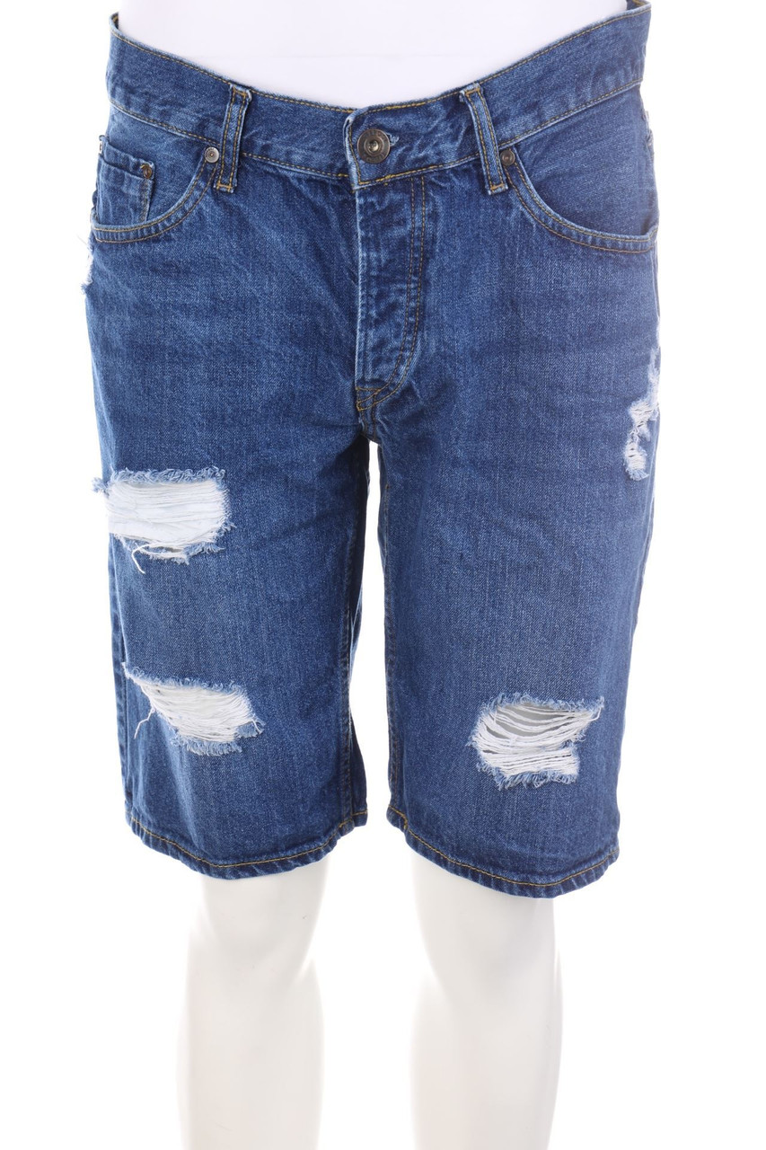 TIFFOSI - Destroyed Jeans-Shorts - L