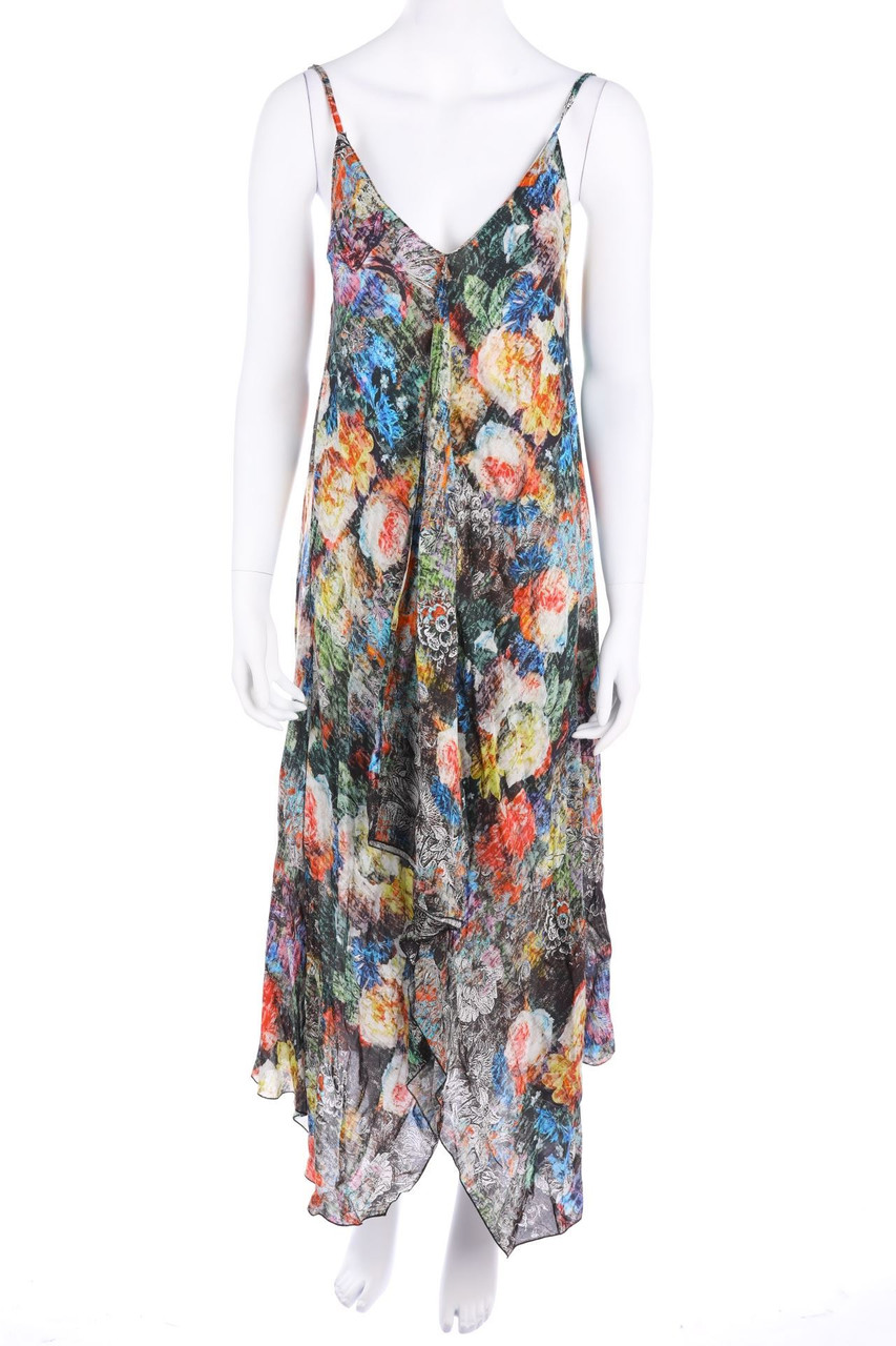me&lou - Kleid mit floralem Muster - XL