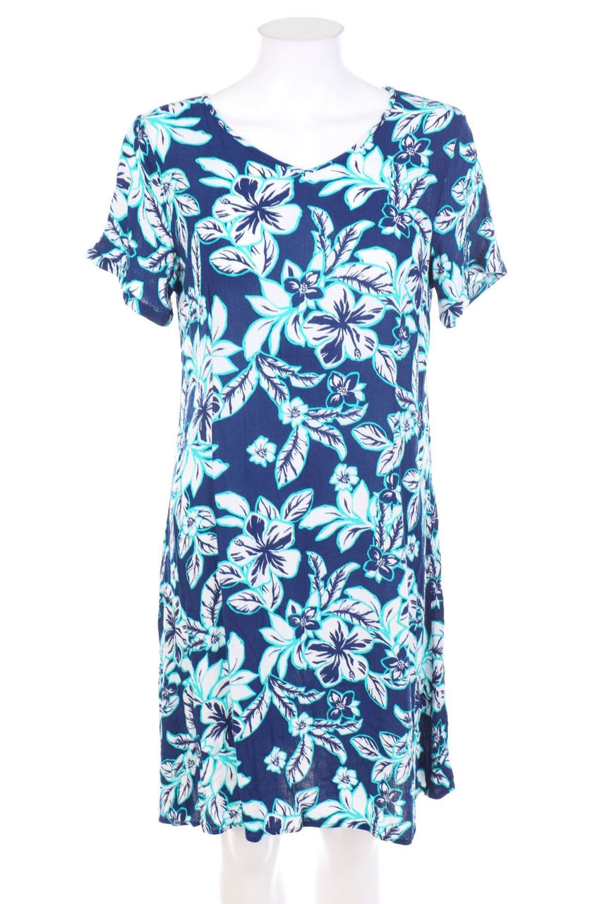 DAMART - Minikleid mit Blumen-Print - D 44