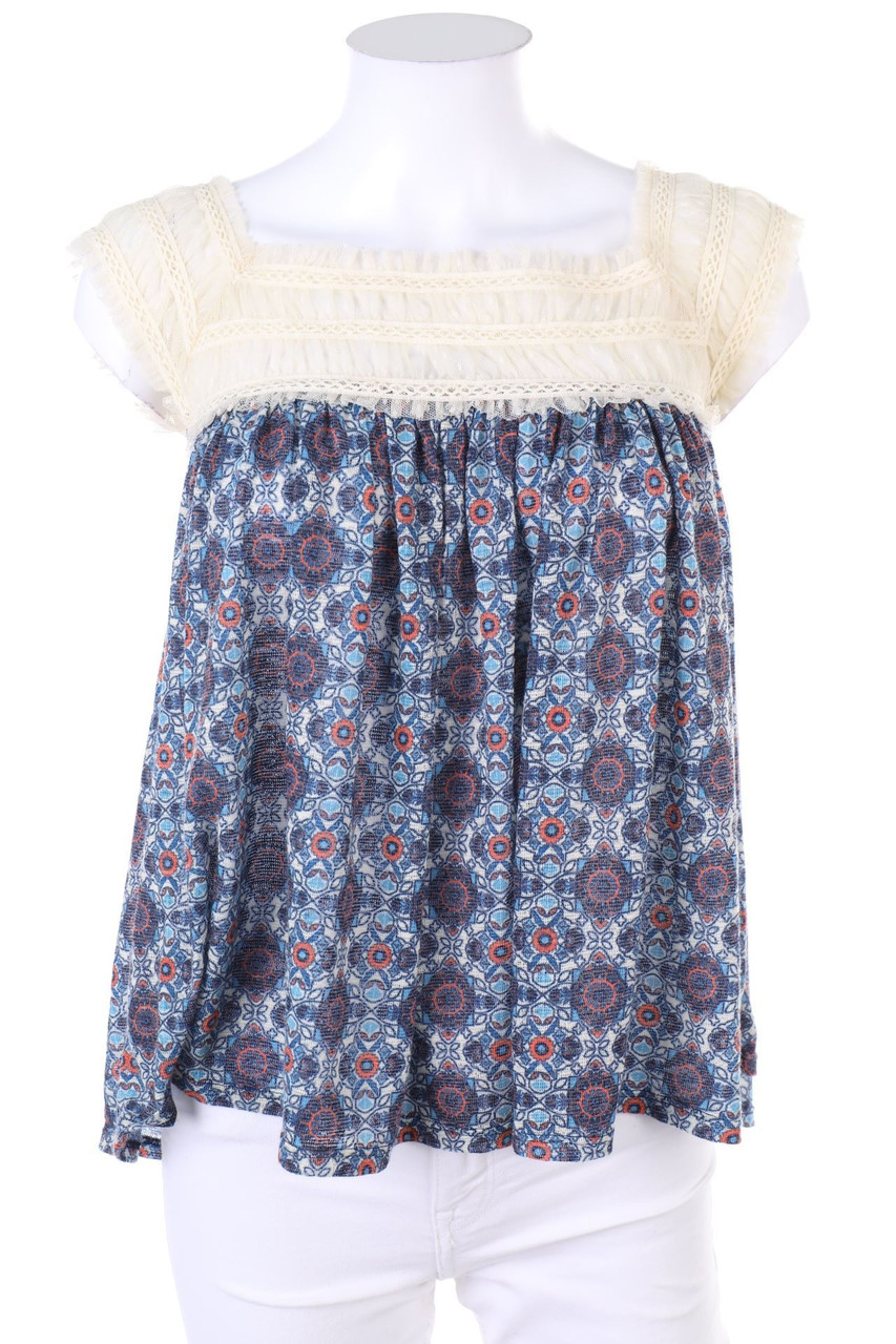 TAYLOR & SAGE - Blusentop mit Print - S