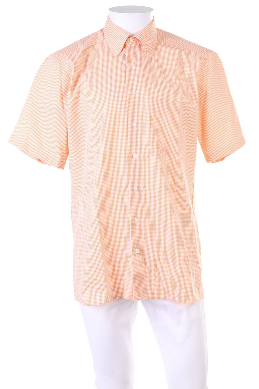 JOHN ADAMS - kariertes Button-down-Hemd - 41
