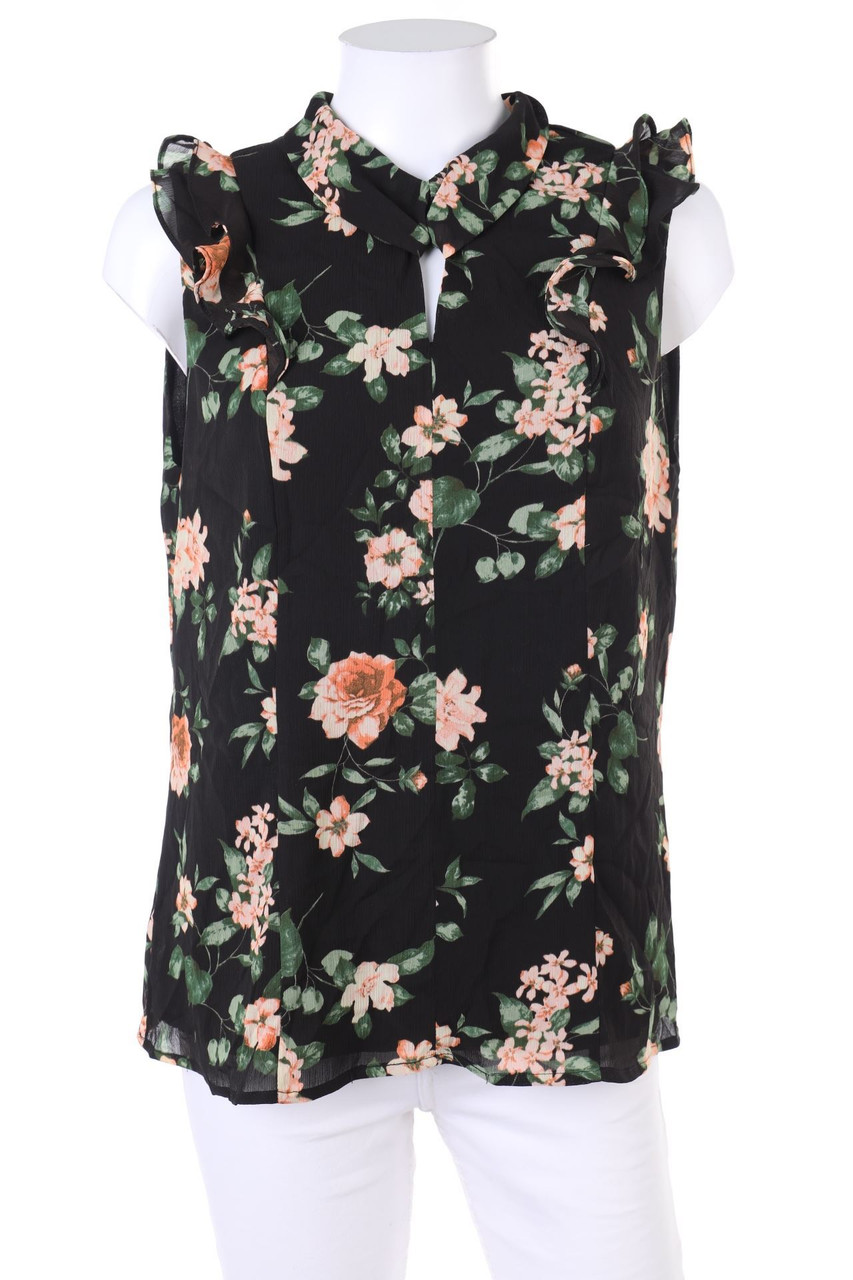 mint&berry - Blusentop mit Blumen-Print - D 40
