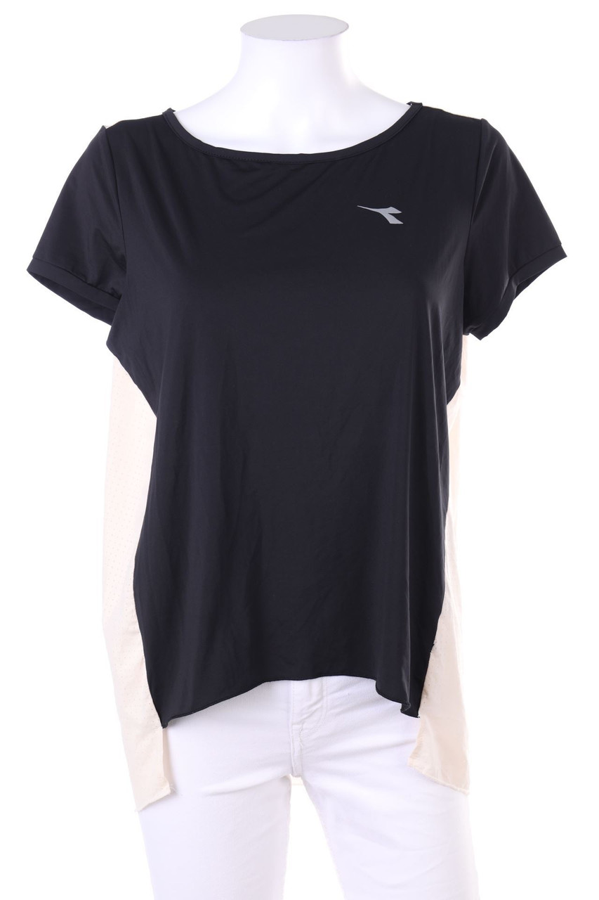 DIADORA - Sport T-Shirt mit Mesh-Einsatz - S
