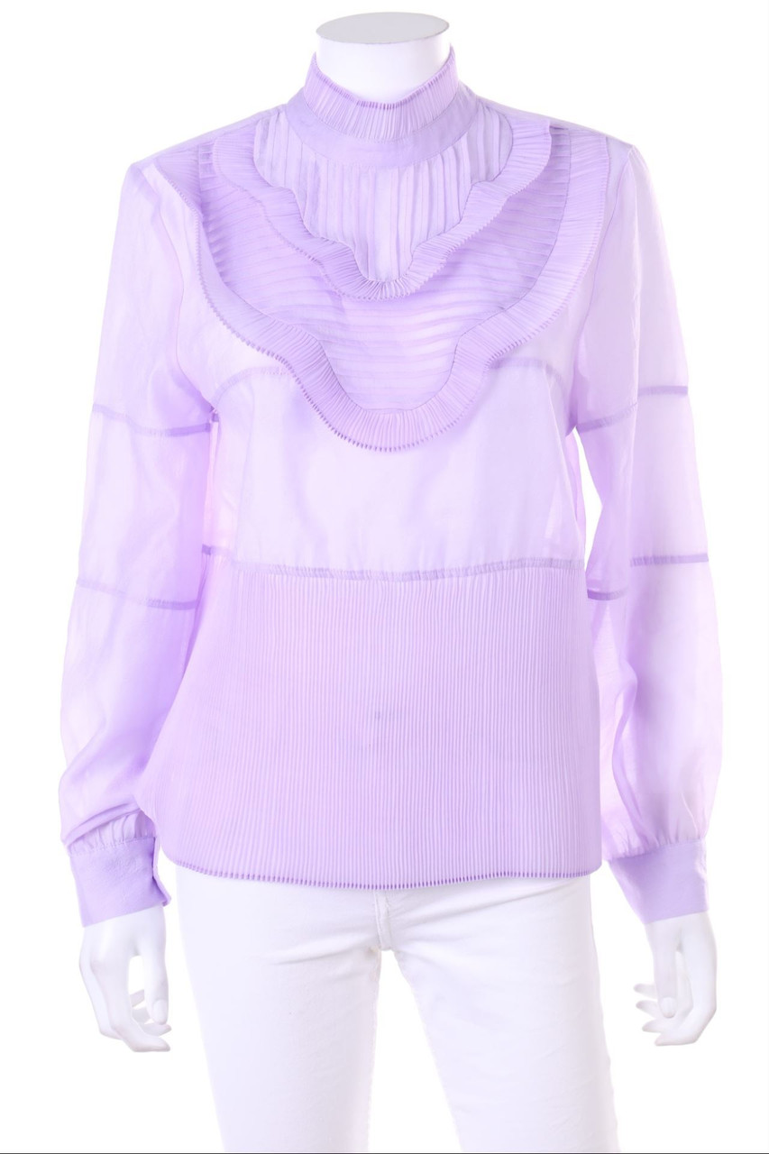 H&M - Bluse mit Volants - D 40