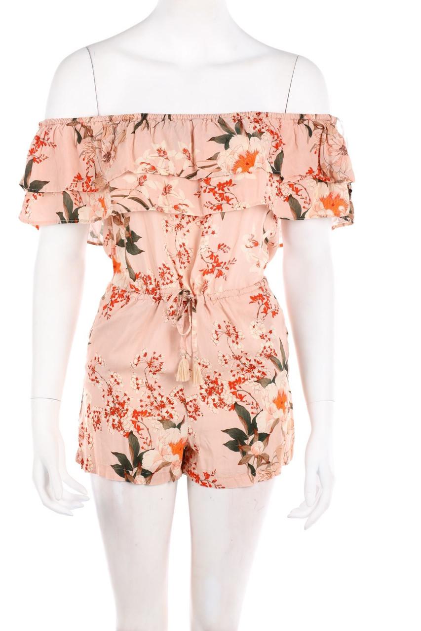 Pimkie - Playsuit mit Blumen-Print - XS