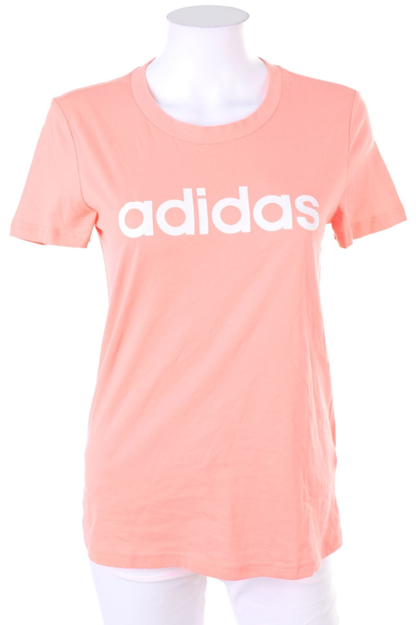 adidas - Kurzarm-Shirt mit Logo-Print - D 34-36
