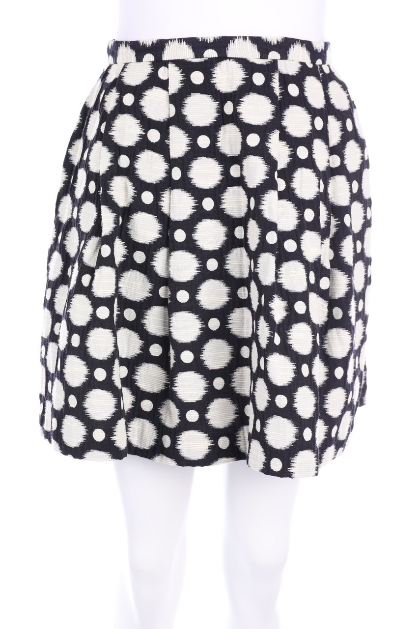 TARA JARMON - Falten-Mini-Rock aus Jacquard - D 34