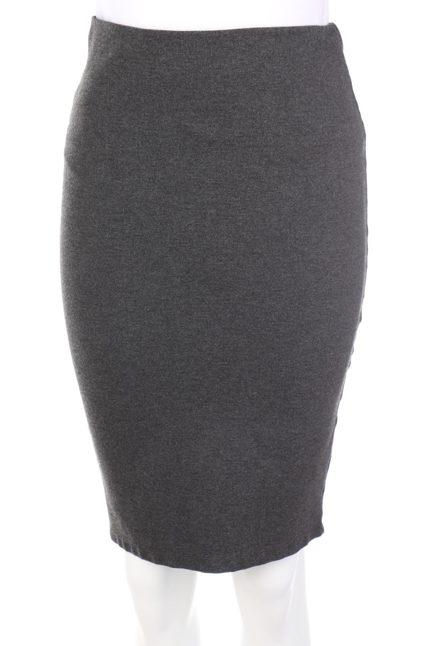 MANGO - Bleistift-Rock mit Schlitz - S