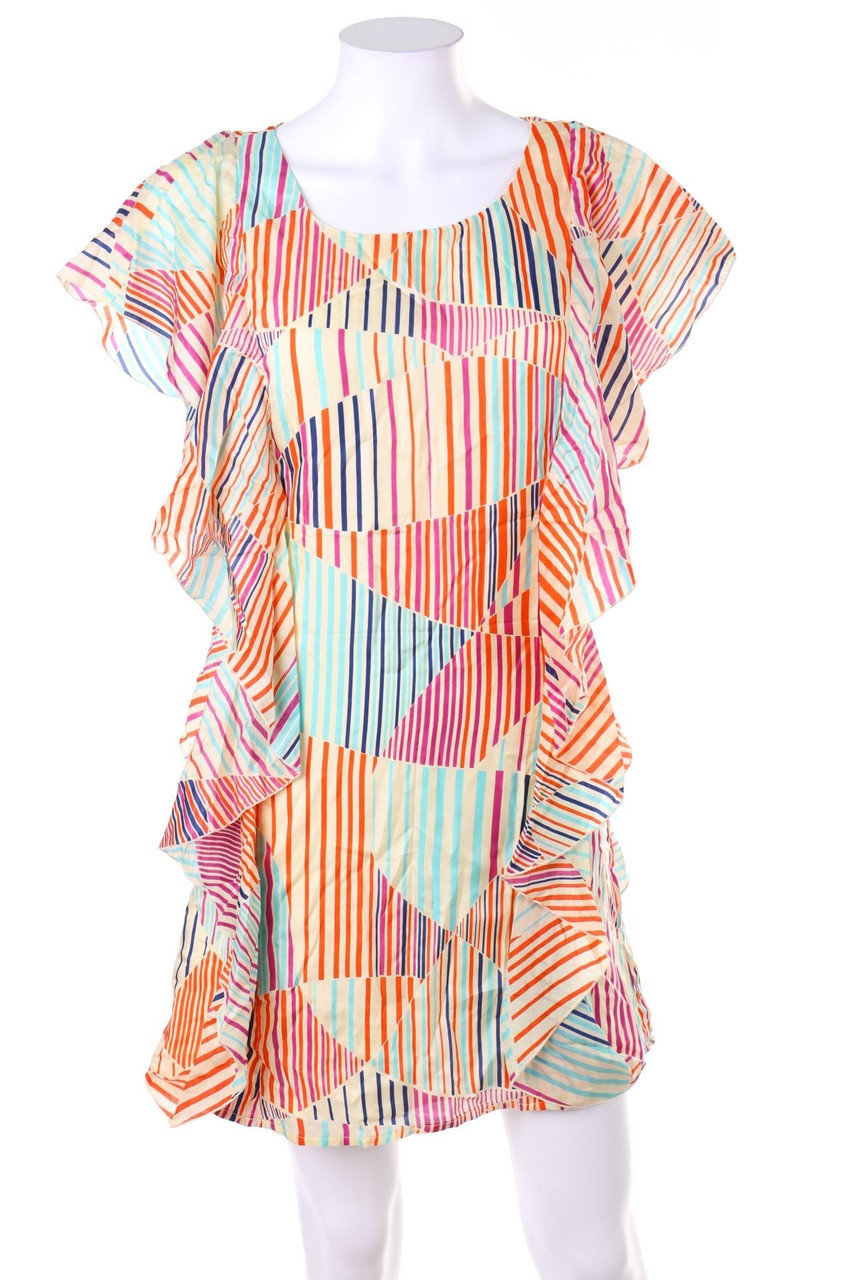 Edith & Ella - Minikleid mit Volants - S