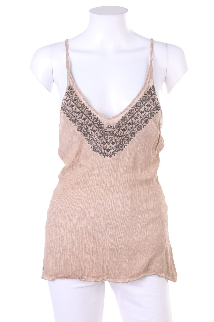 TML - Top in A-Linie mit Stickereien - XS