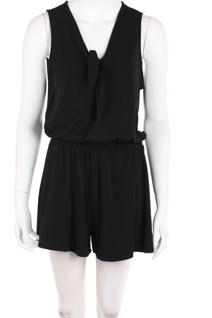 MANGO - Kurz-Playsuit mit Gummizug - M