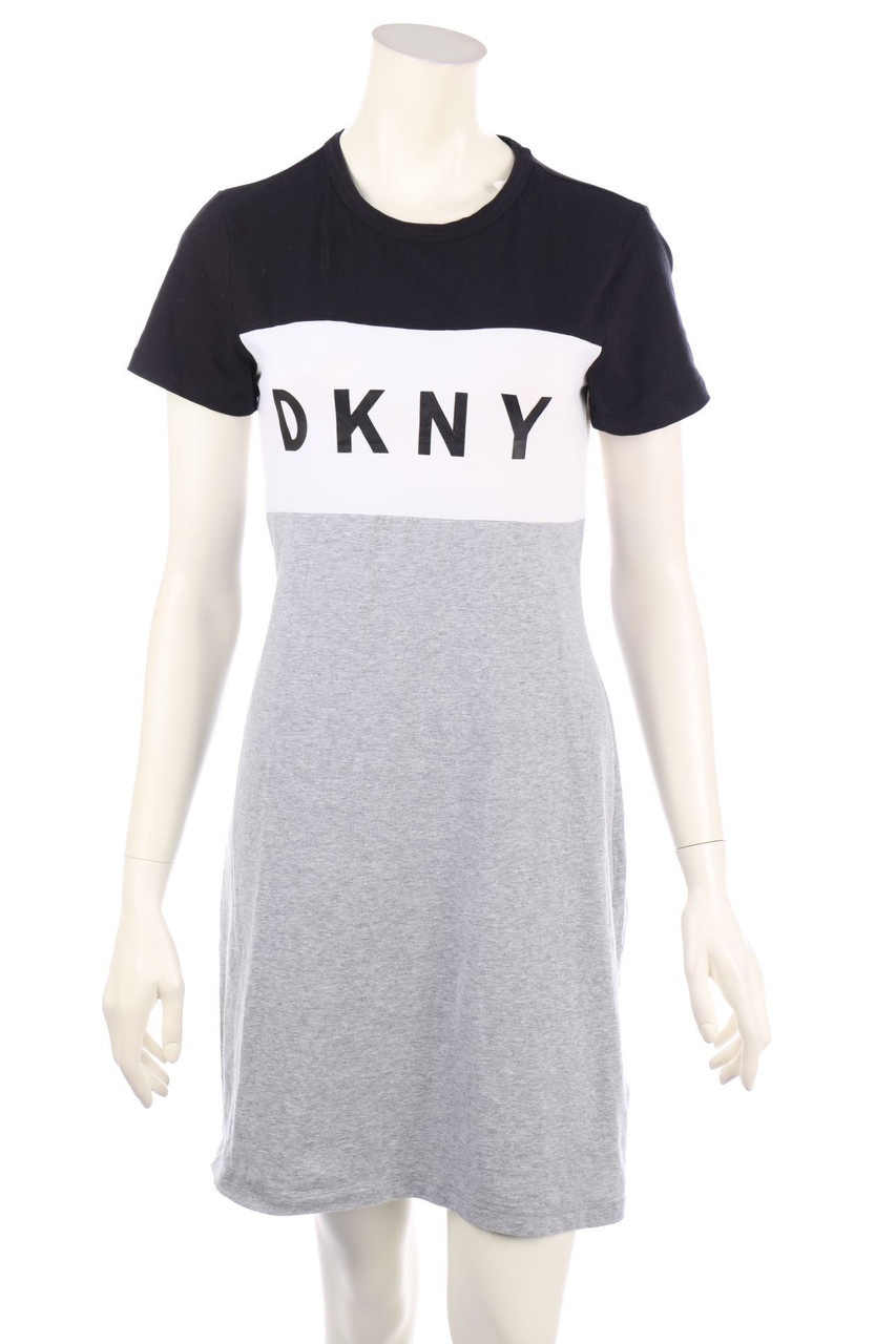 DKNY SPORT - Minikleid mit Logo-Print - XS