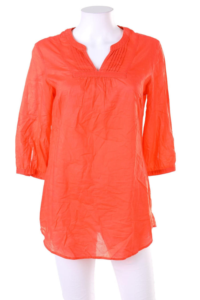 LUHTA - Bluse mit Krempel-Ärmeln - D 36