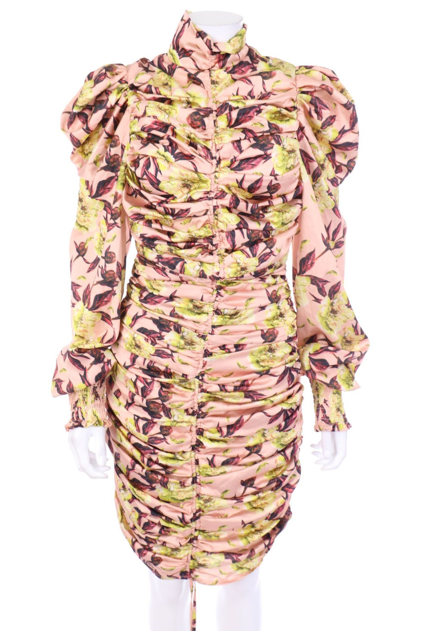 FASHION NOVA - Cocktailkleid mit Blumen-Print - M