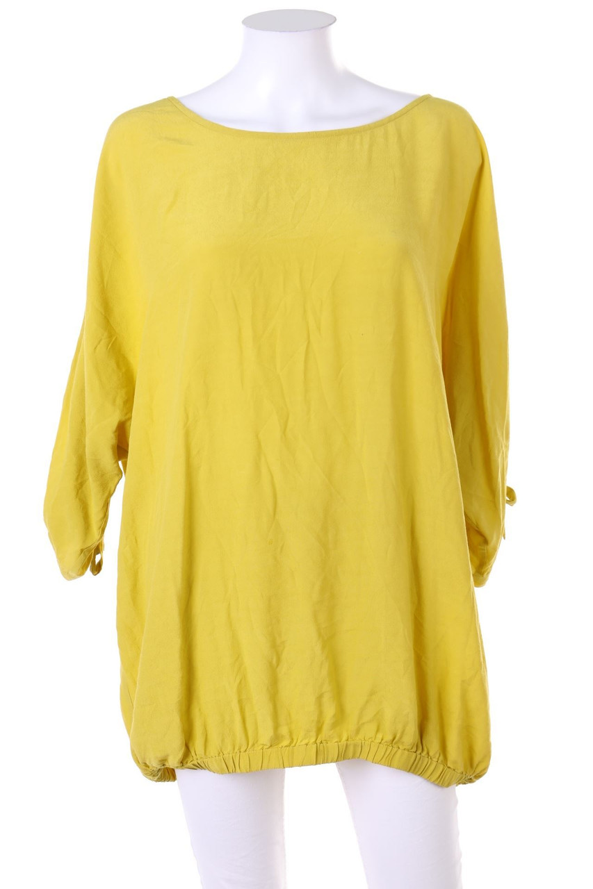 NILE - Longsleeve-Shirt mit Schleife - L