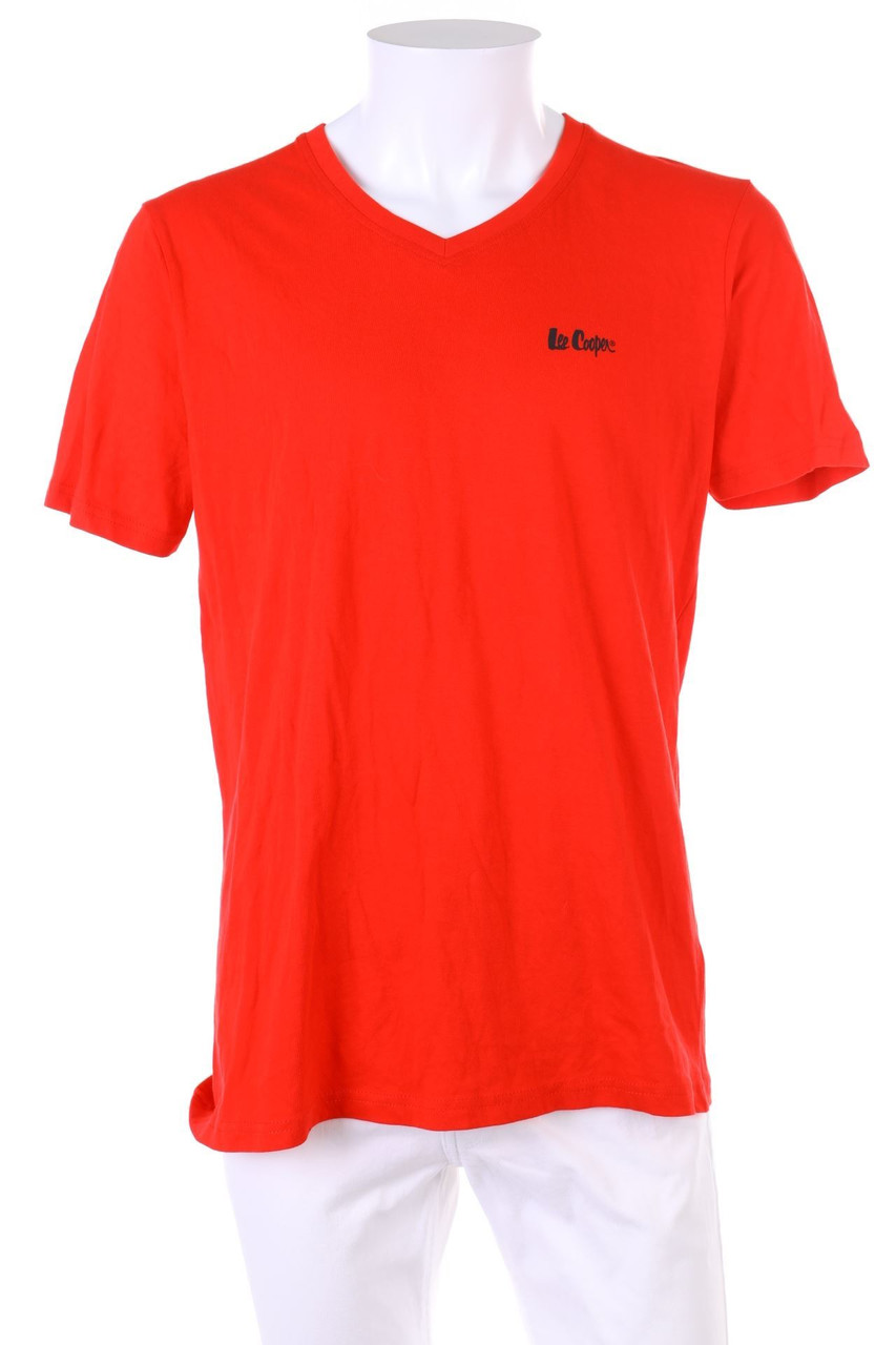 Lee Cooper - Basic-T-Shirt mit Logo-Print - L
