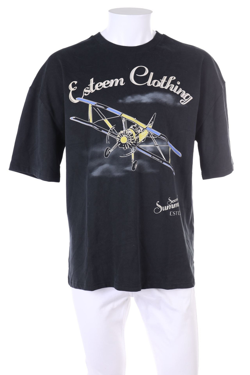 ESTEEM - T-Shirt mit Logo-Print - M