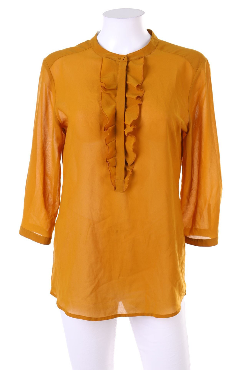 ESPRIT - Bluse mit Volants - D 38