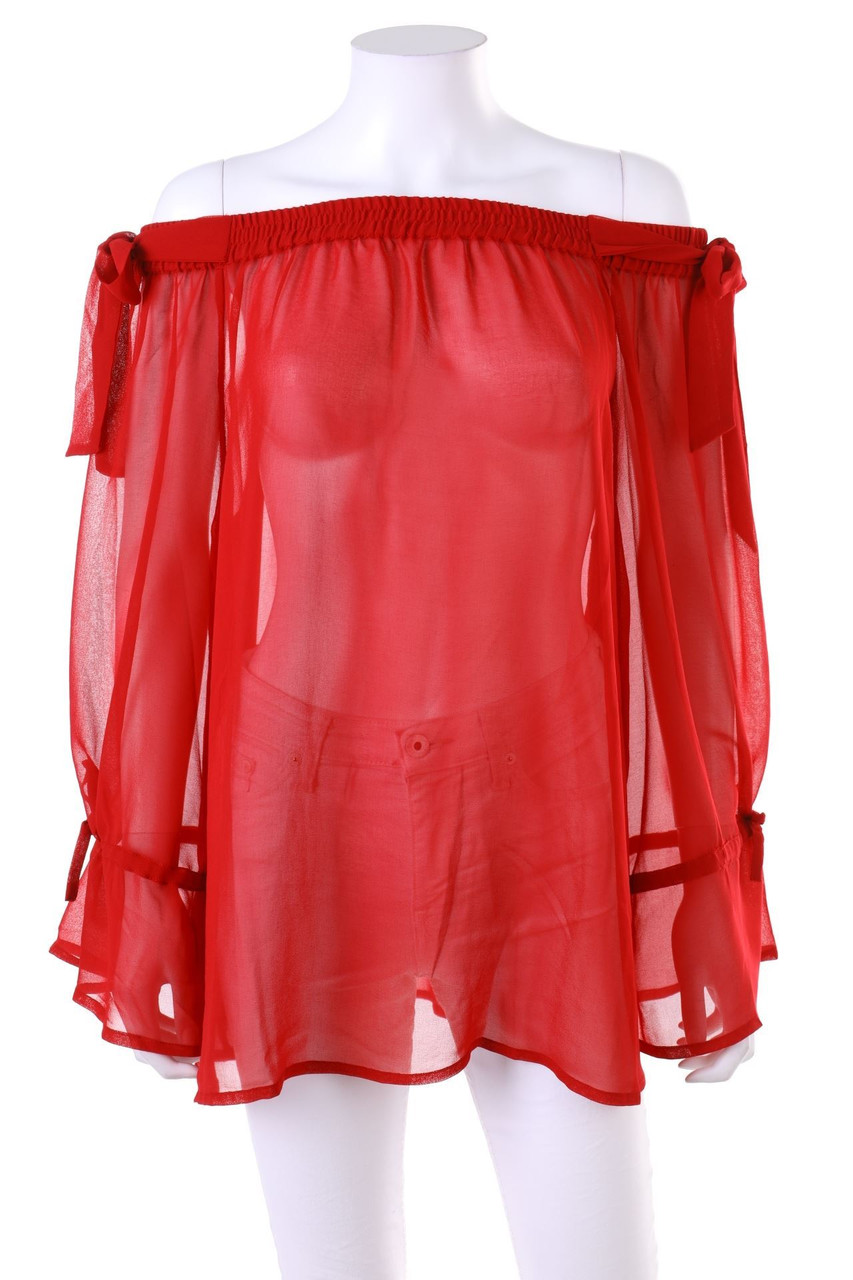 SIENNA - Schluppen-Bluse - D 46