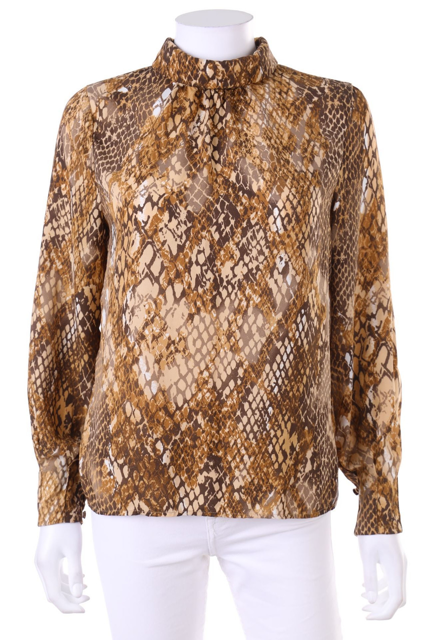H&M - Bluse mit Animal-Print - D 34