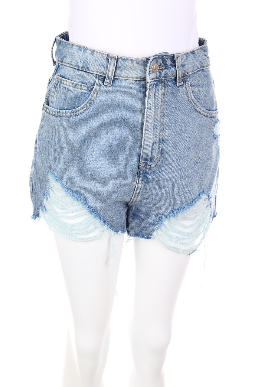 TALLY&#x20;WEiJL&#x20;-&#x20;Destroyed&#x20;Jeans-Shorts&#x20;-&#x20;D&#x20;38