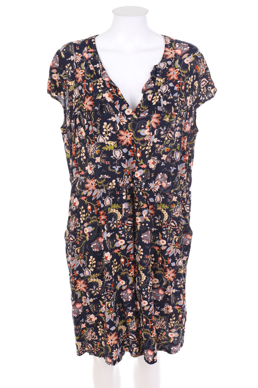 ANNE WEYBURN - Kleid mit Tunnelzug - D 46