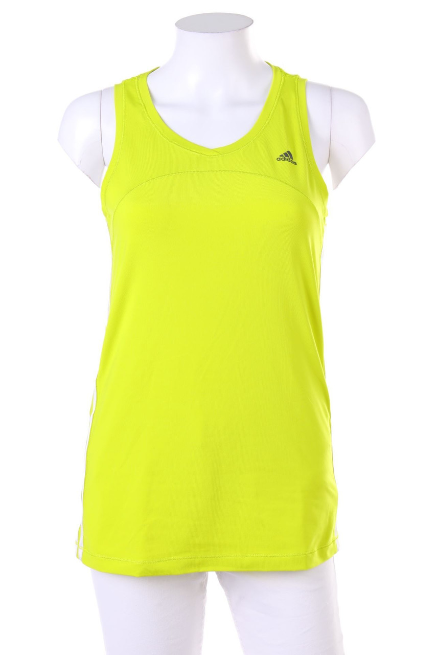 adidas - Sport-Top mit Logo-Print - M