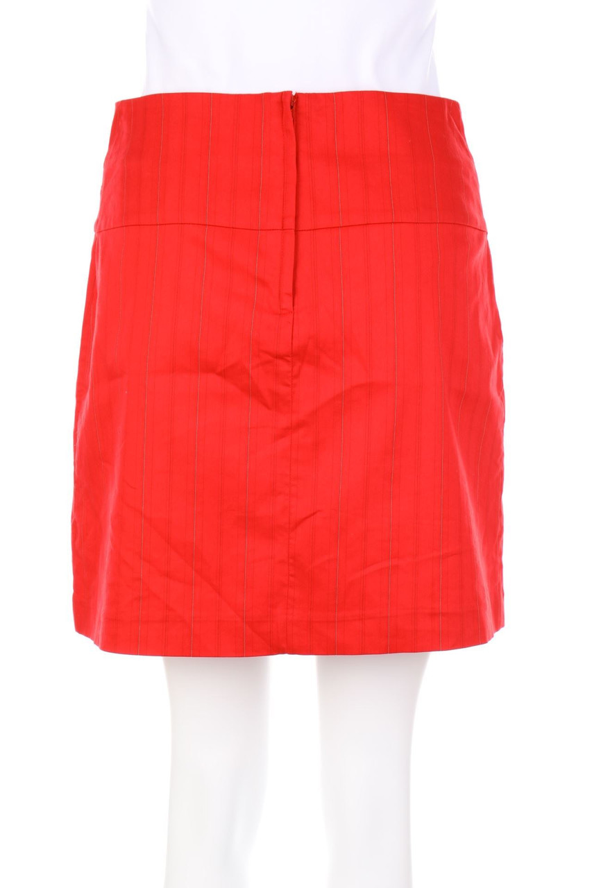 H&M - Falten-Mini-Rock mit Streifen - D 36