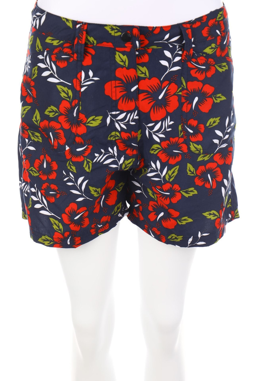 ANZON1 - Shorts mit Blumen-Print - D 40