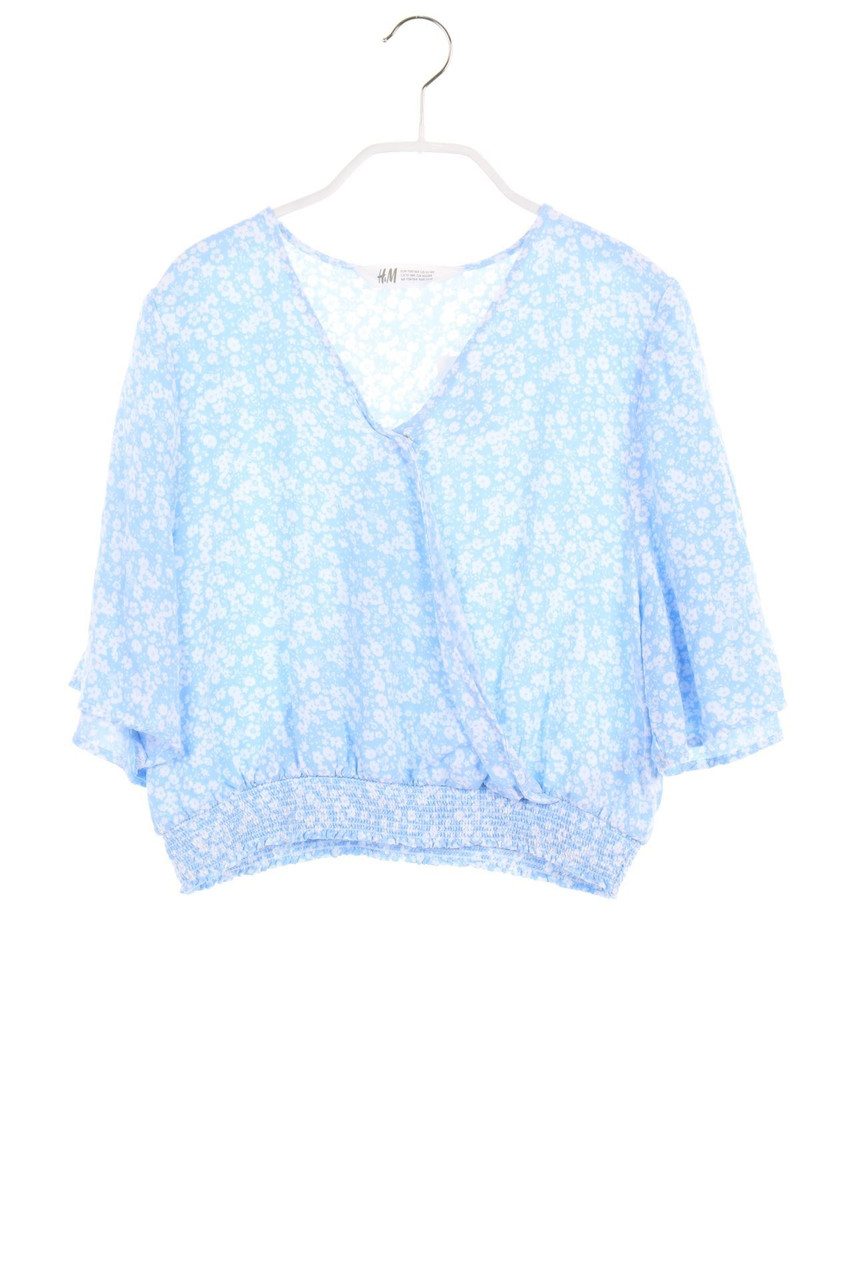 H&M - Print-Bluse in Wickel-Optik - 158