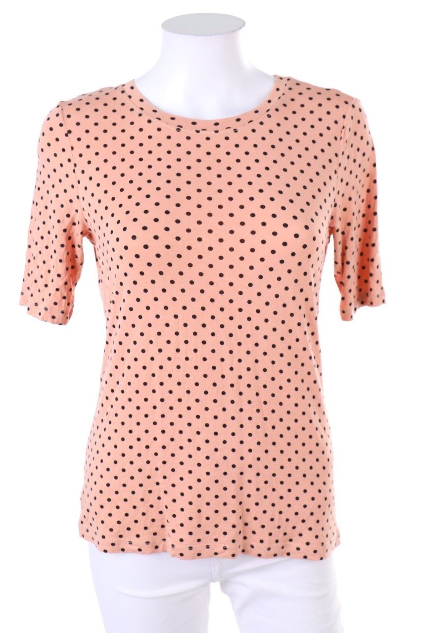 BODYFLIRT - Kurzarm-Shirt mit Punkten - D 32-34