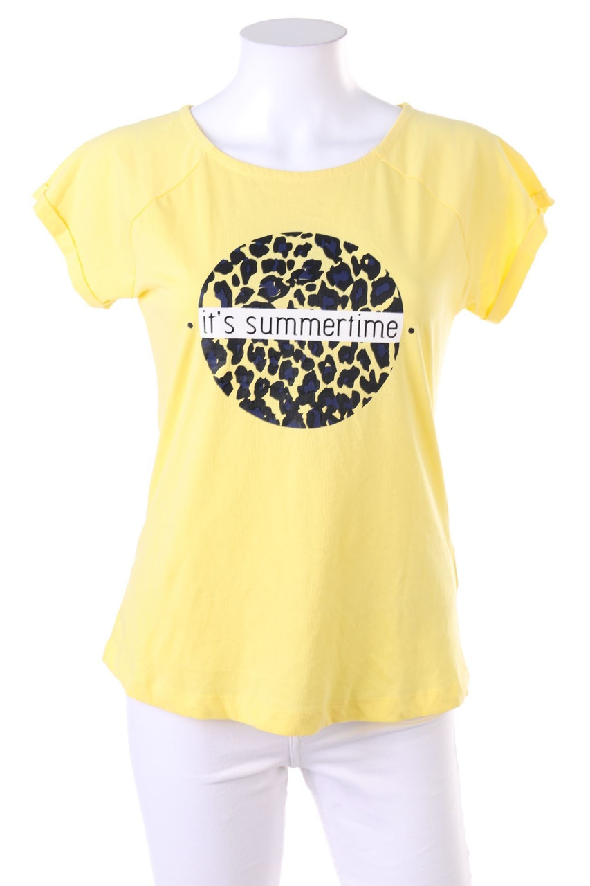 BLIND DATE - Kurzarm-Shirt mit Print - D 36