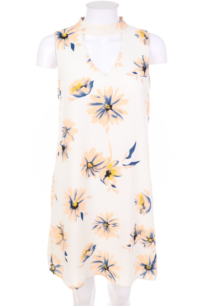 AMISU - Minikleid mit Blumen-Print - D 34