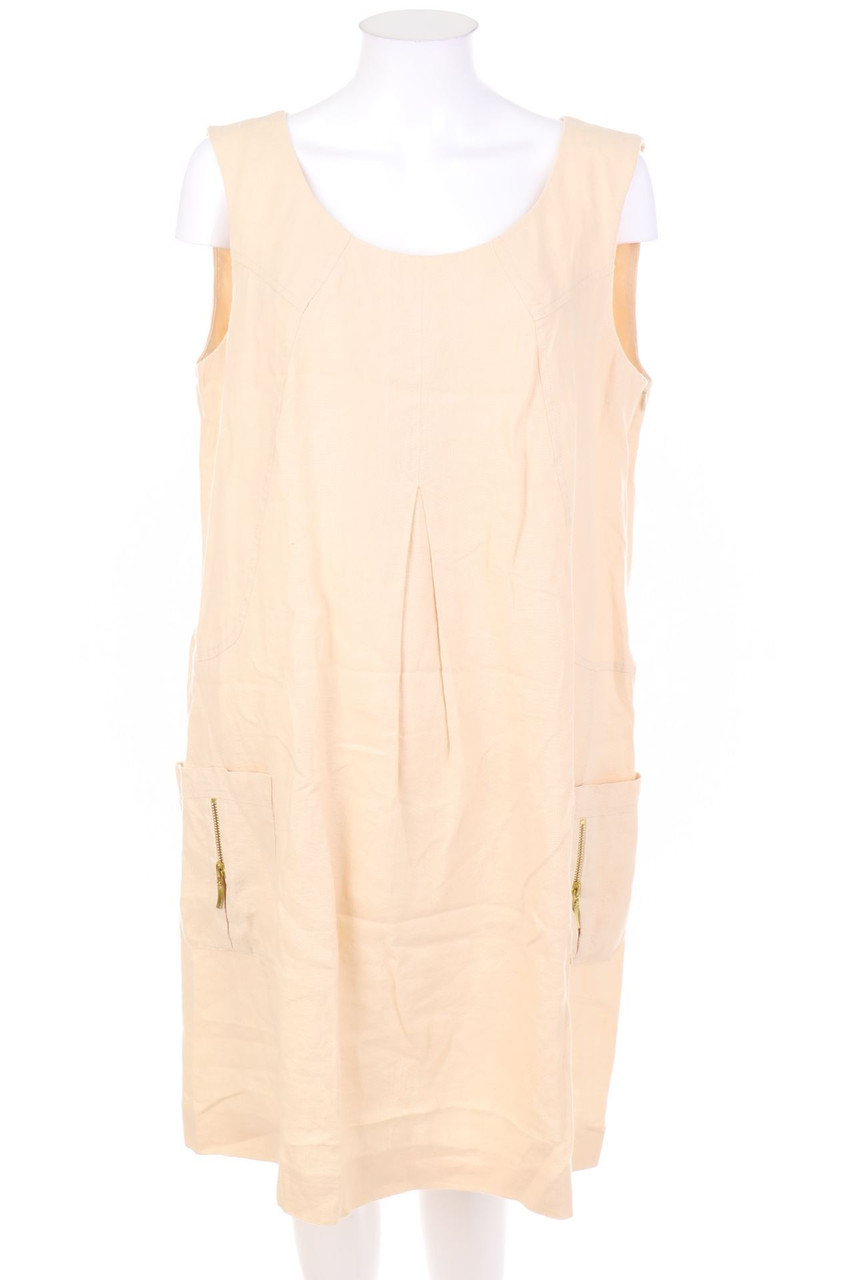 Best Connections - Minikleid aus Leinen mit Zipper - D 44