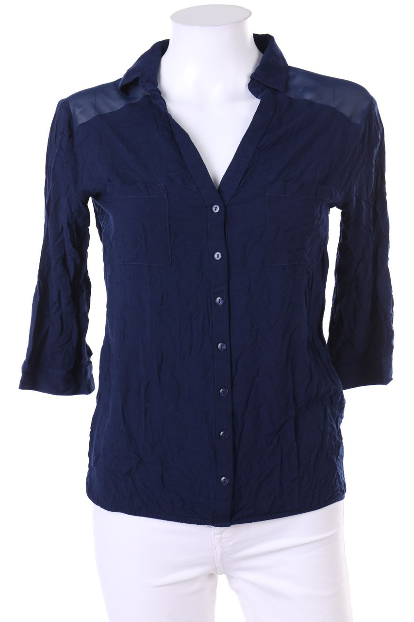 TALLY WEiJL - Bluse mit Krempel-Ärmeln - D 38